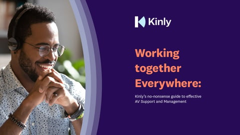 Kinly’s AV Support and Management Brochure