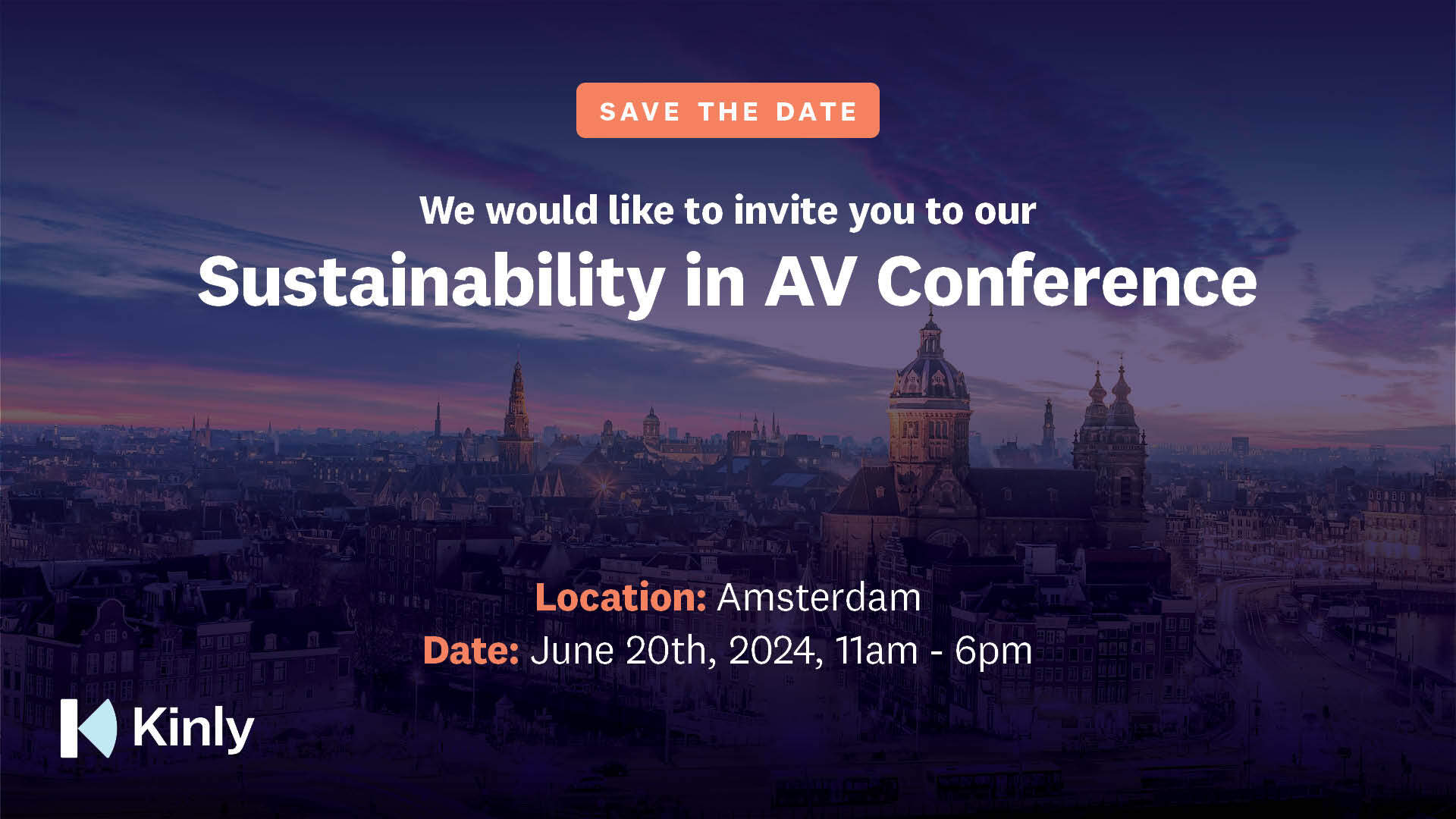 Sustainability in AV Conference